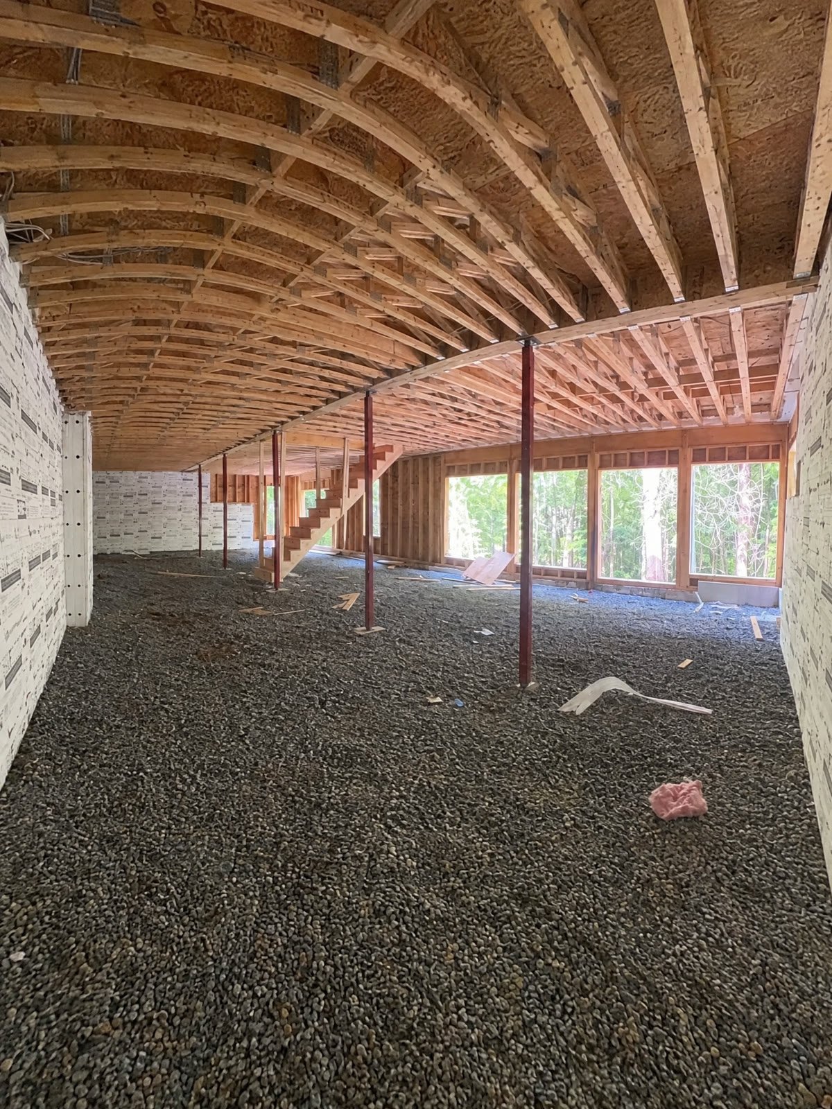 Sous-sol aménagé : avant les travaux
